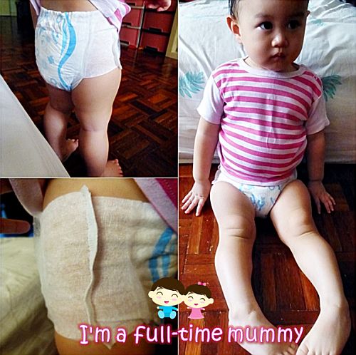 I'm a full-time mummy  Huggies Dry Pants: Change for Better