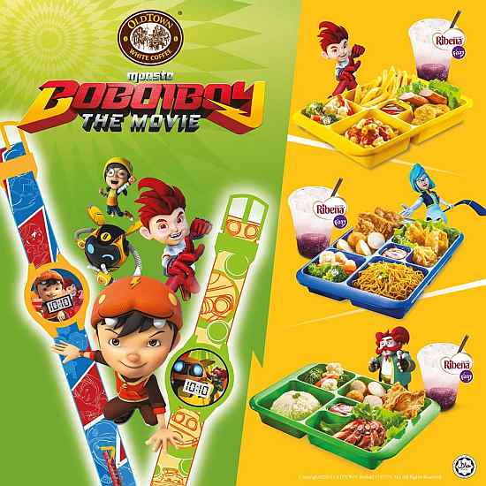 Boboiboy The Movie Junior Meal